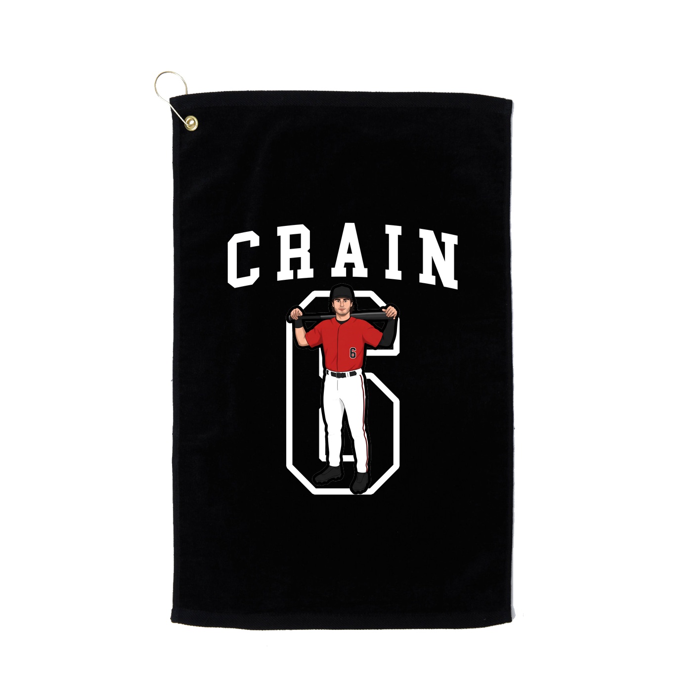 Golf Towel — Shirsey in Black
