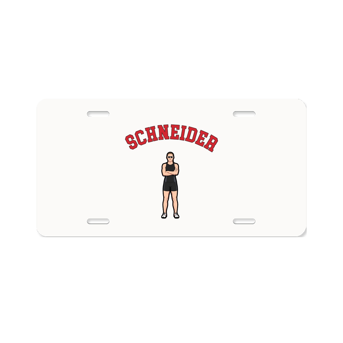 License Plate — Shirsey Arch in Classic