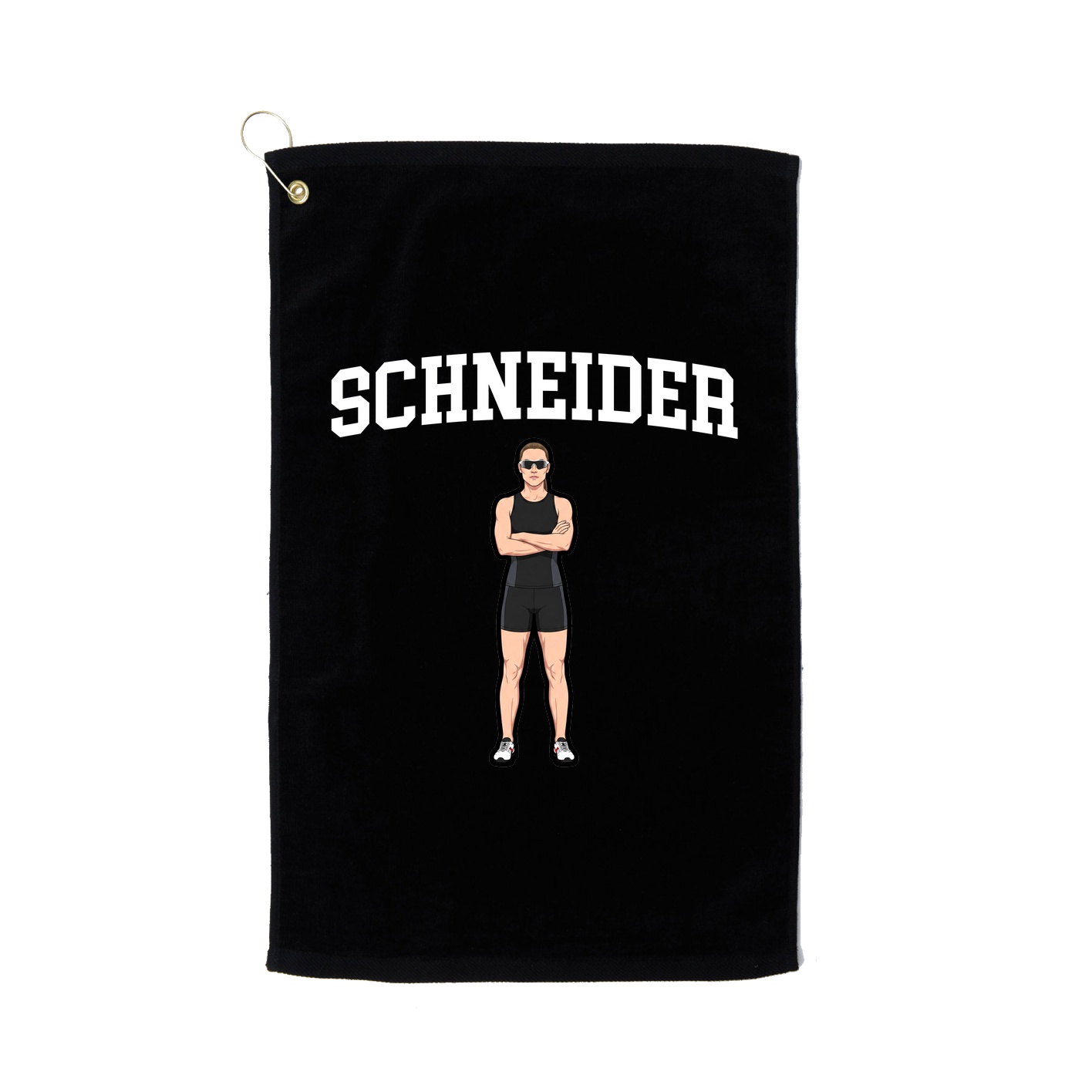 Golf Towel — Shirsey in Black