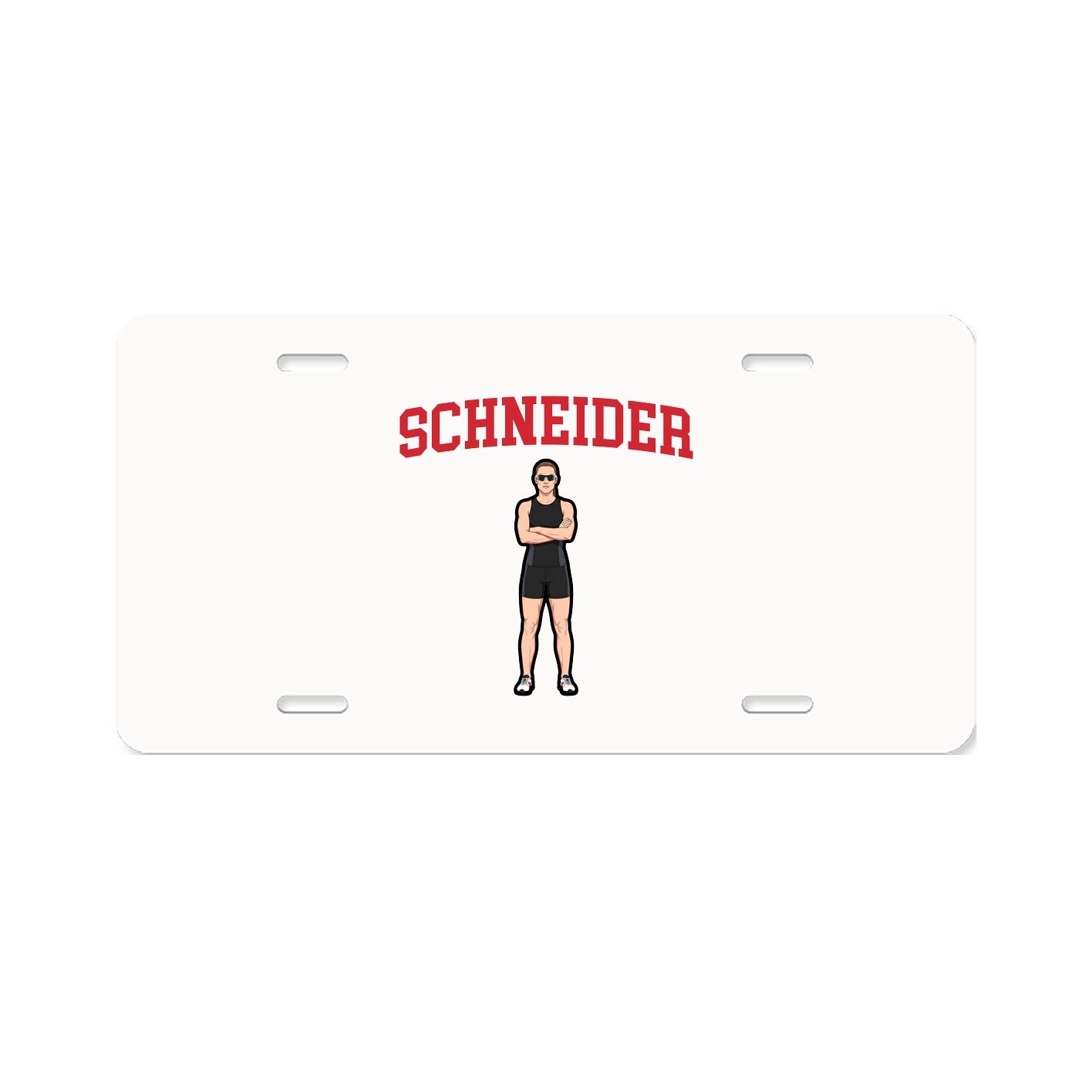 License Plate — Shirsey in Classic