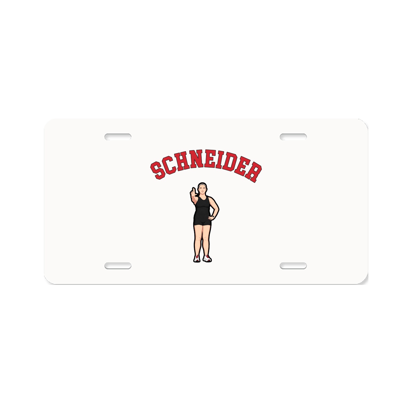 License Plate — Shirsey Arch in Classic