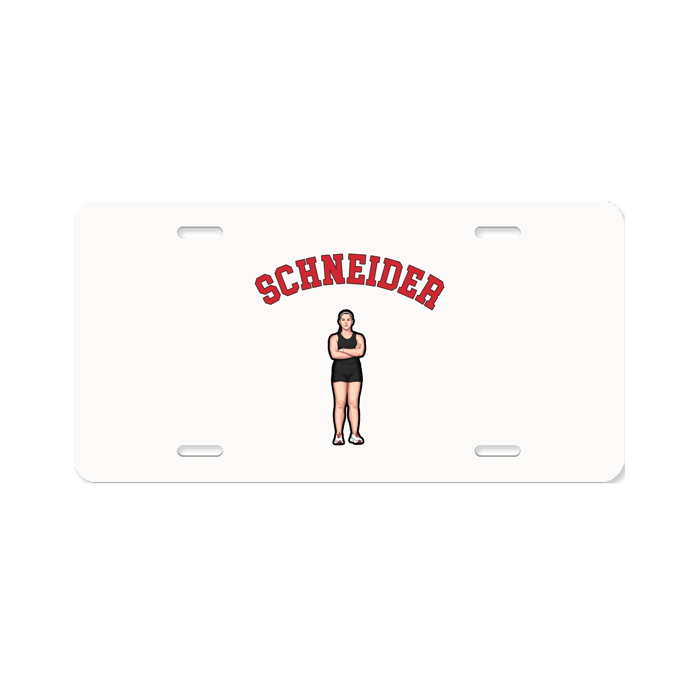 License Plate — Shirsey Arch in Classic