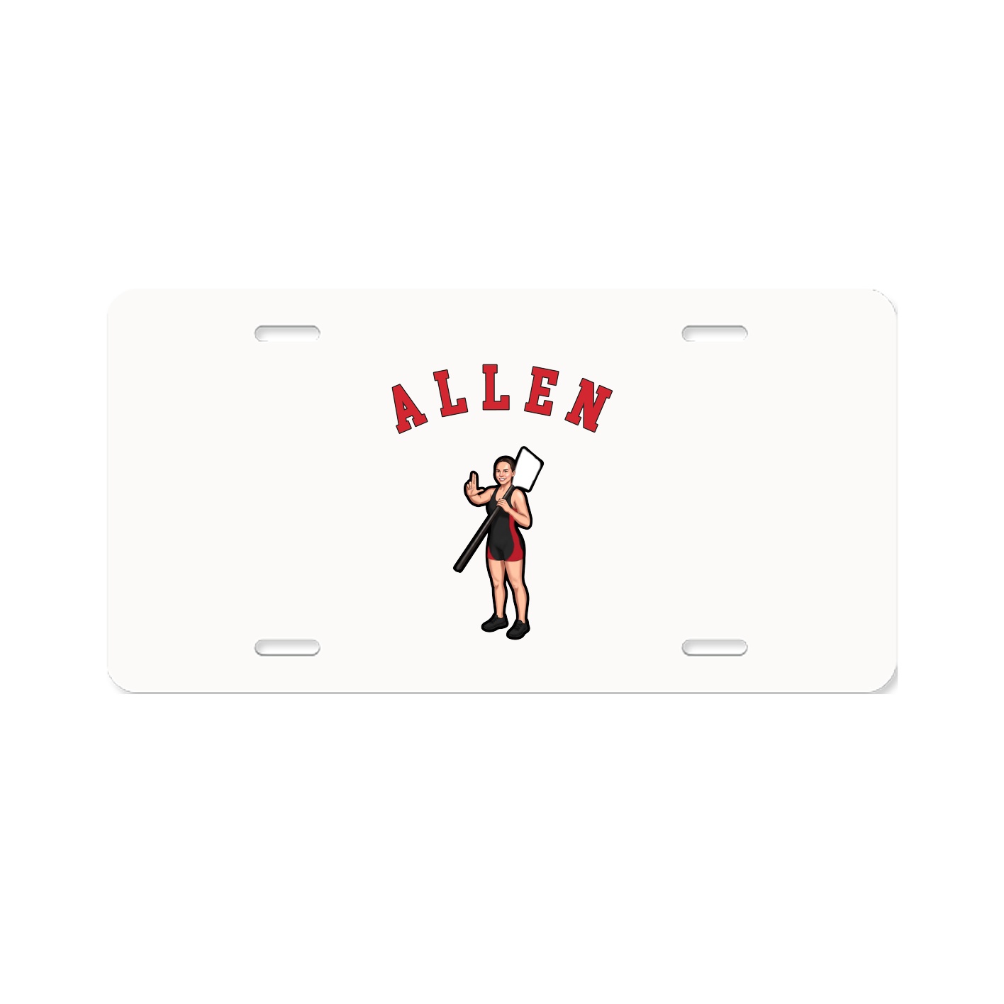 License Plate — Shirsey Arch in Classic