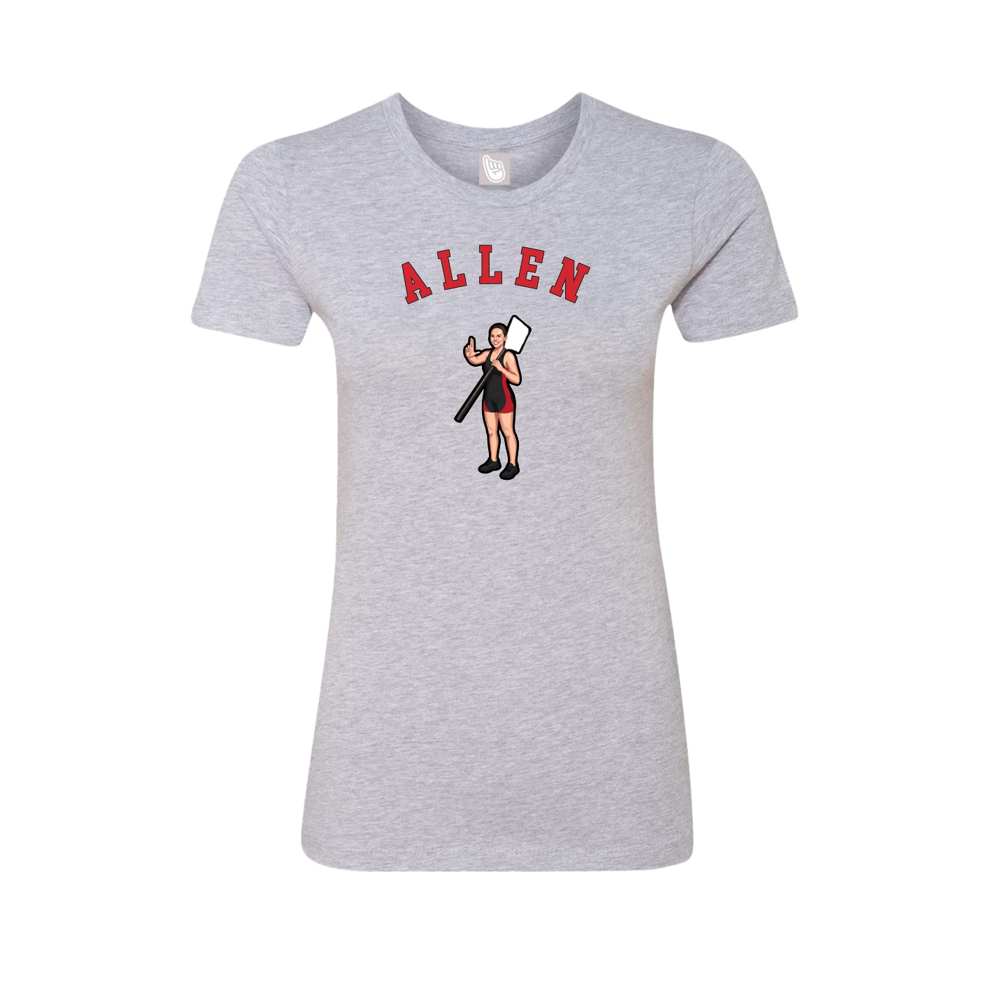Womens Tee — Shirsey Arch in Grey