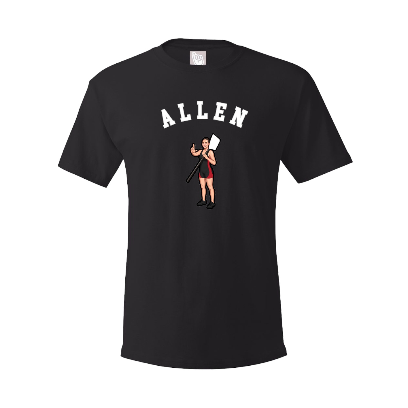 Youth Tee — Shirsey Arch in Black