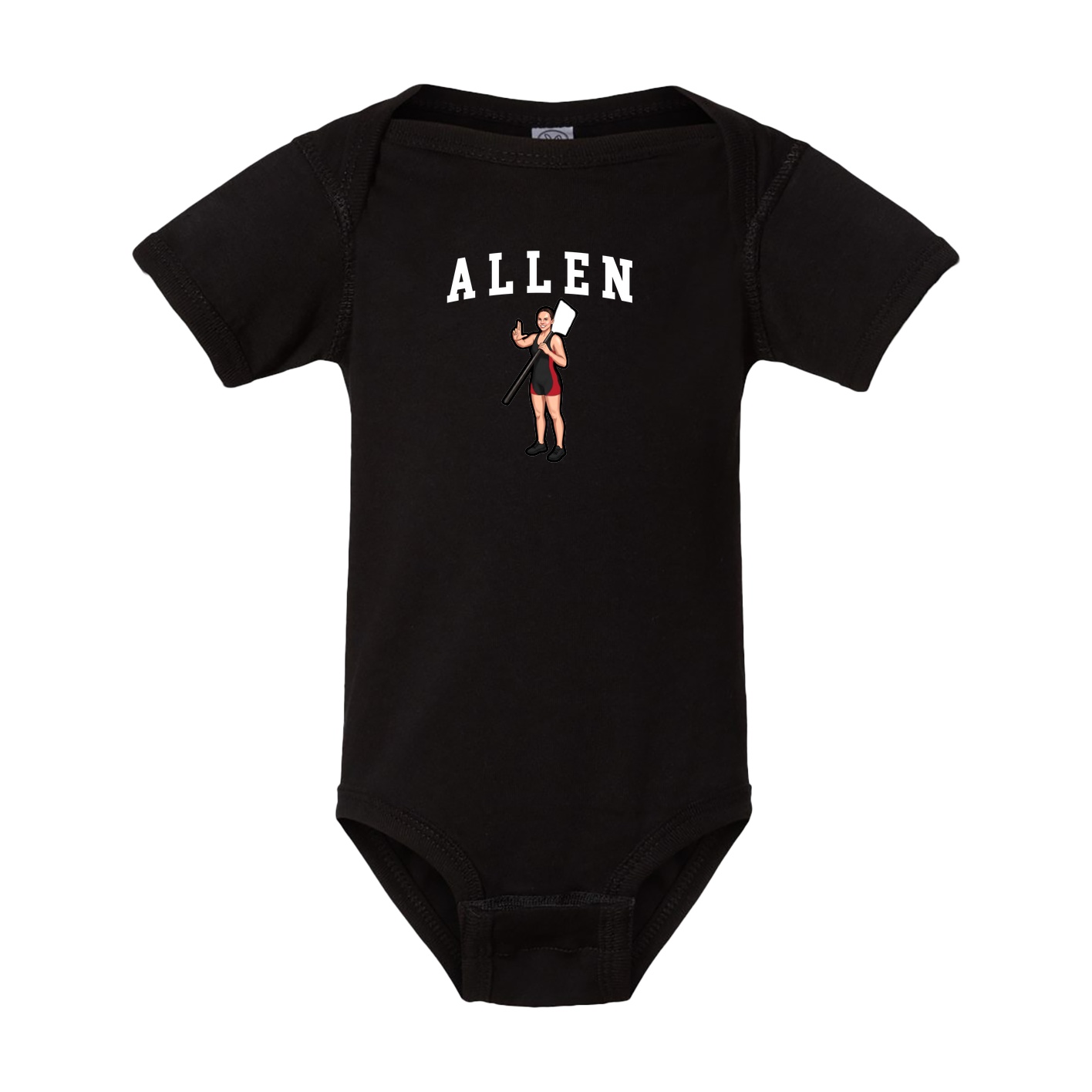 Baby Onesie — Shirsey in Black