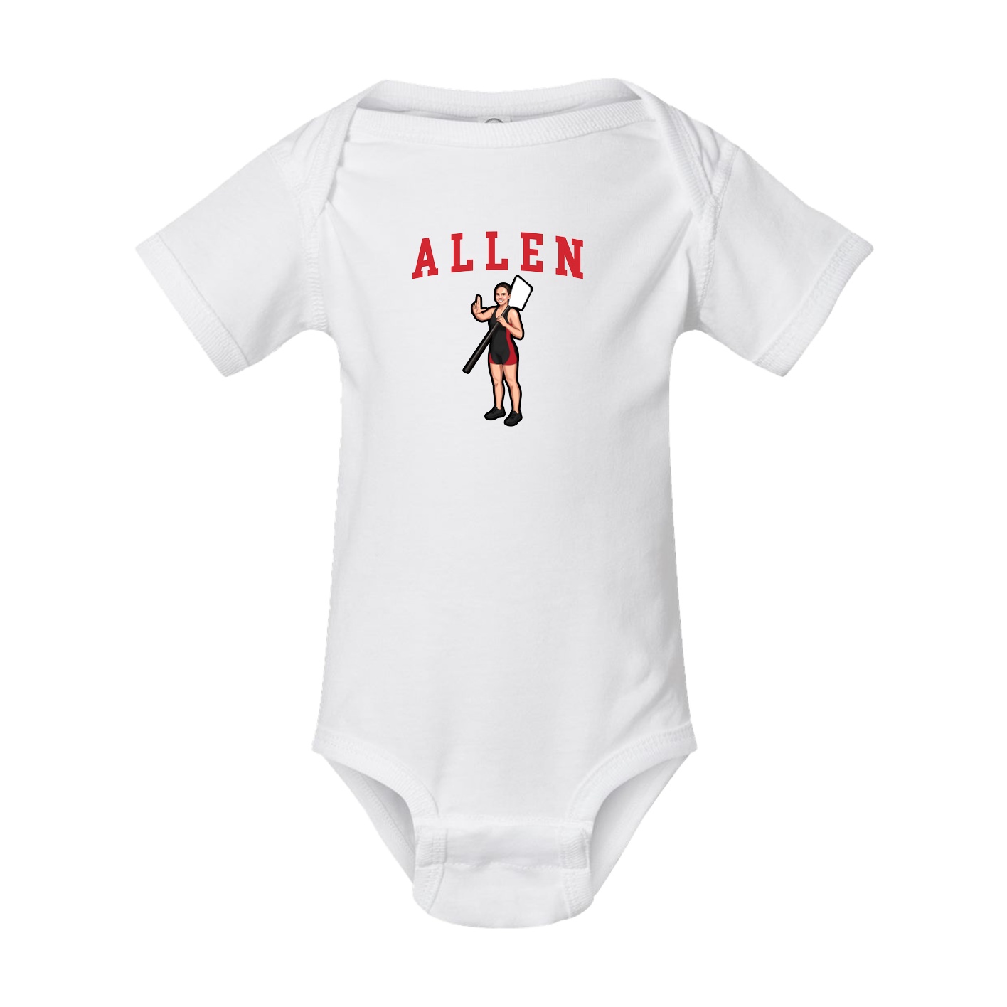 Baby Onesie — Shirsey in White