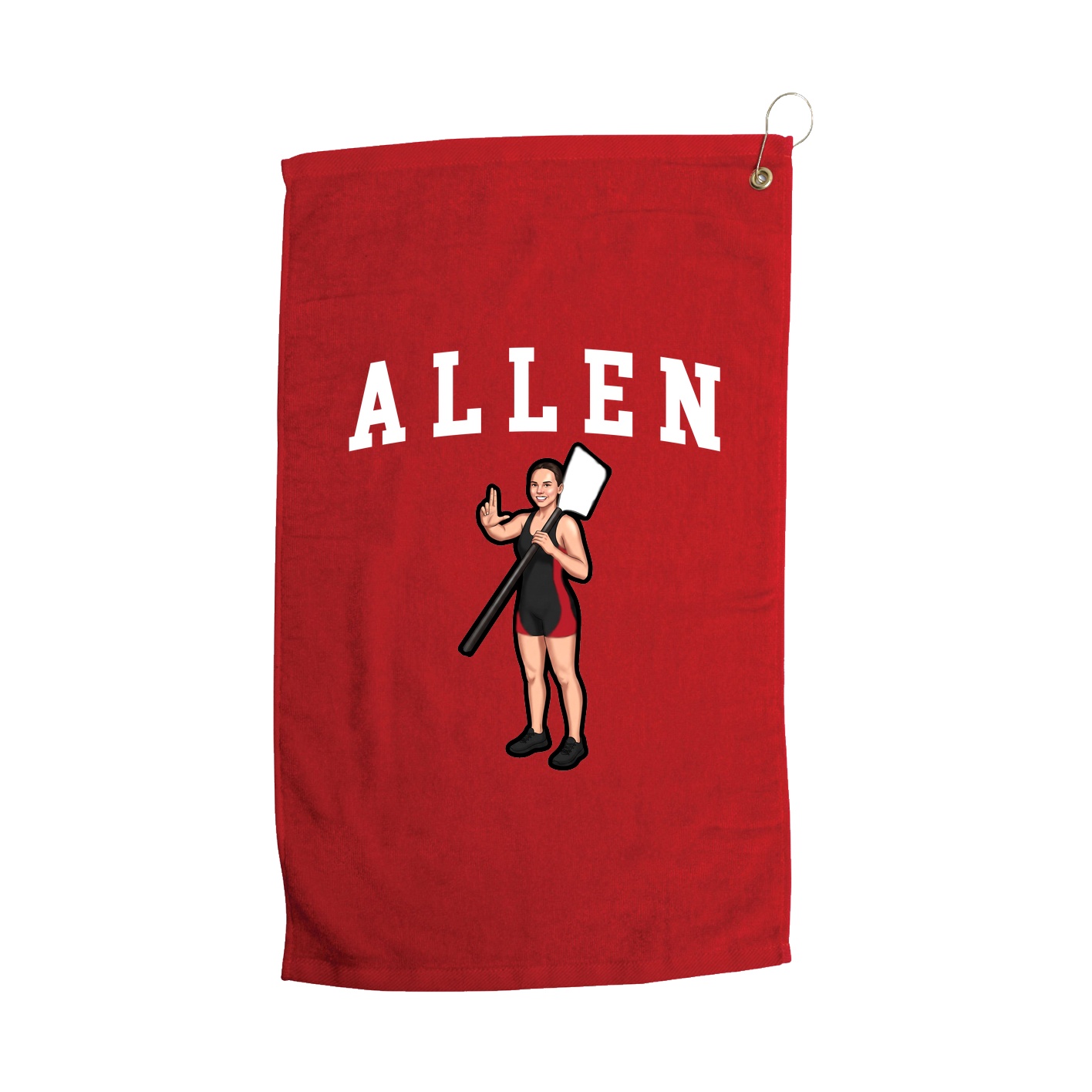 Golf Towel — Shirsey in Red