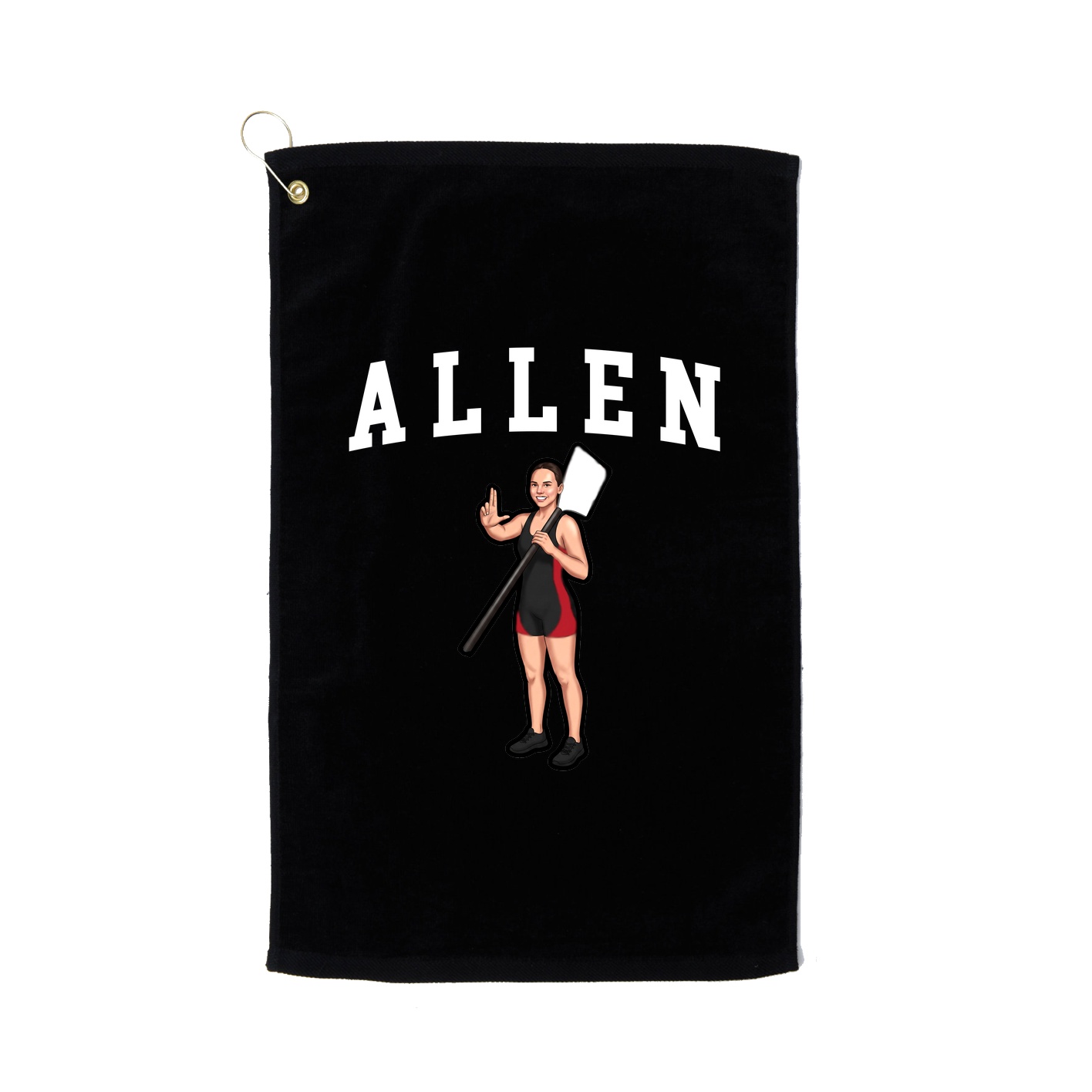 Golf Towel — Shirsey in Black