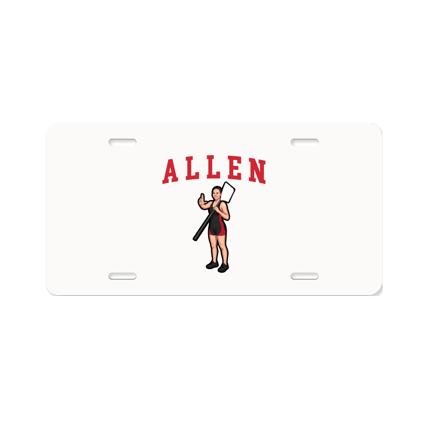 License Plate — Shirsey in Classic