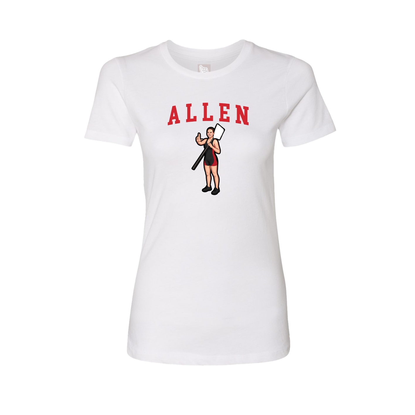 Fitted Women's Tee — Shirsey in White