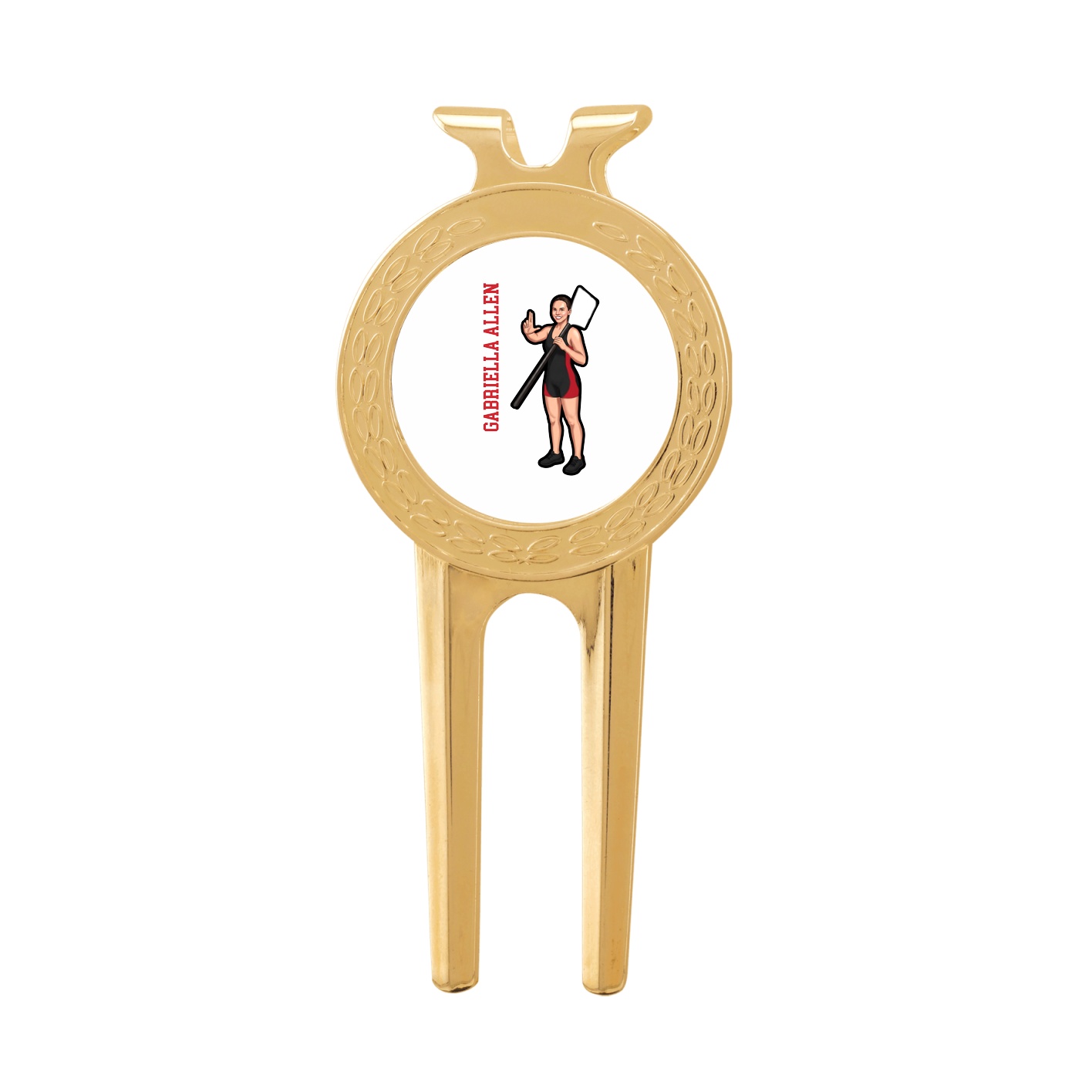 Divot Tool with Ball Marker — Name Vertical in Classic