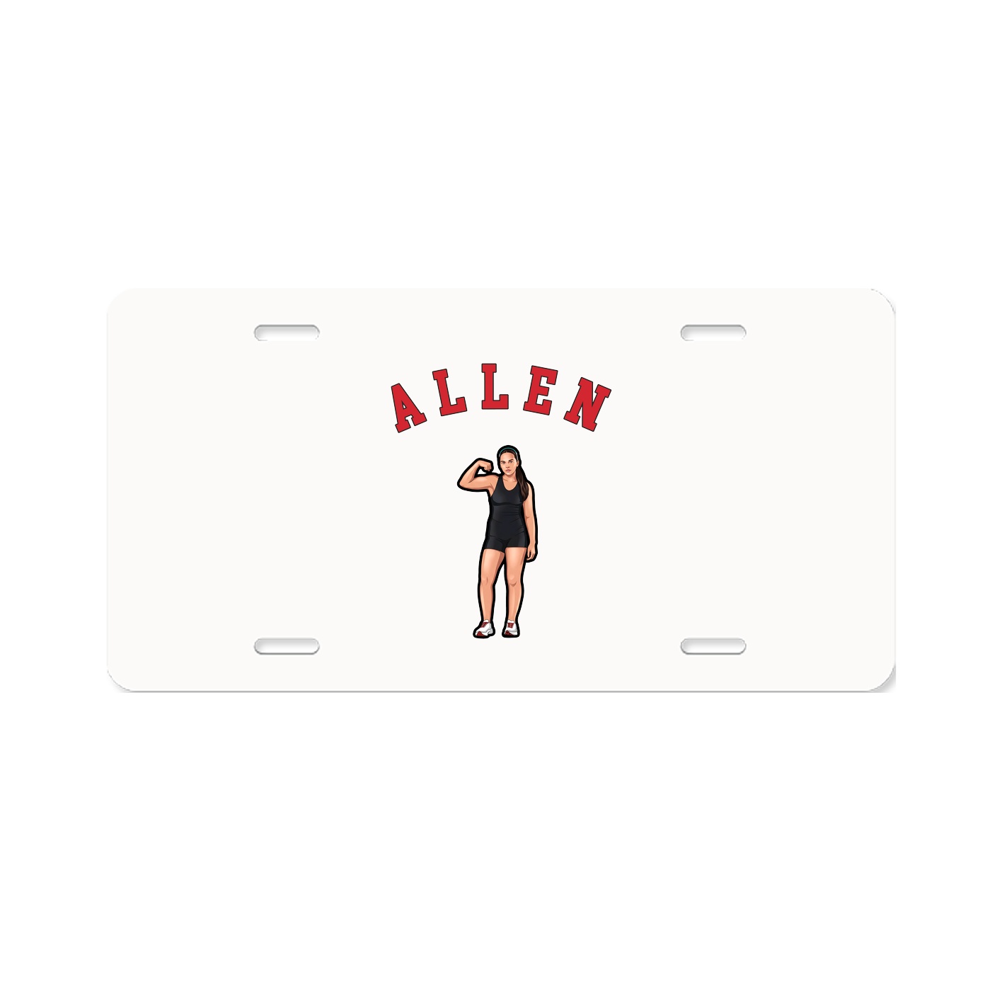 License Plate — Shirsey Arch in Classic