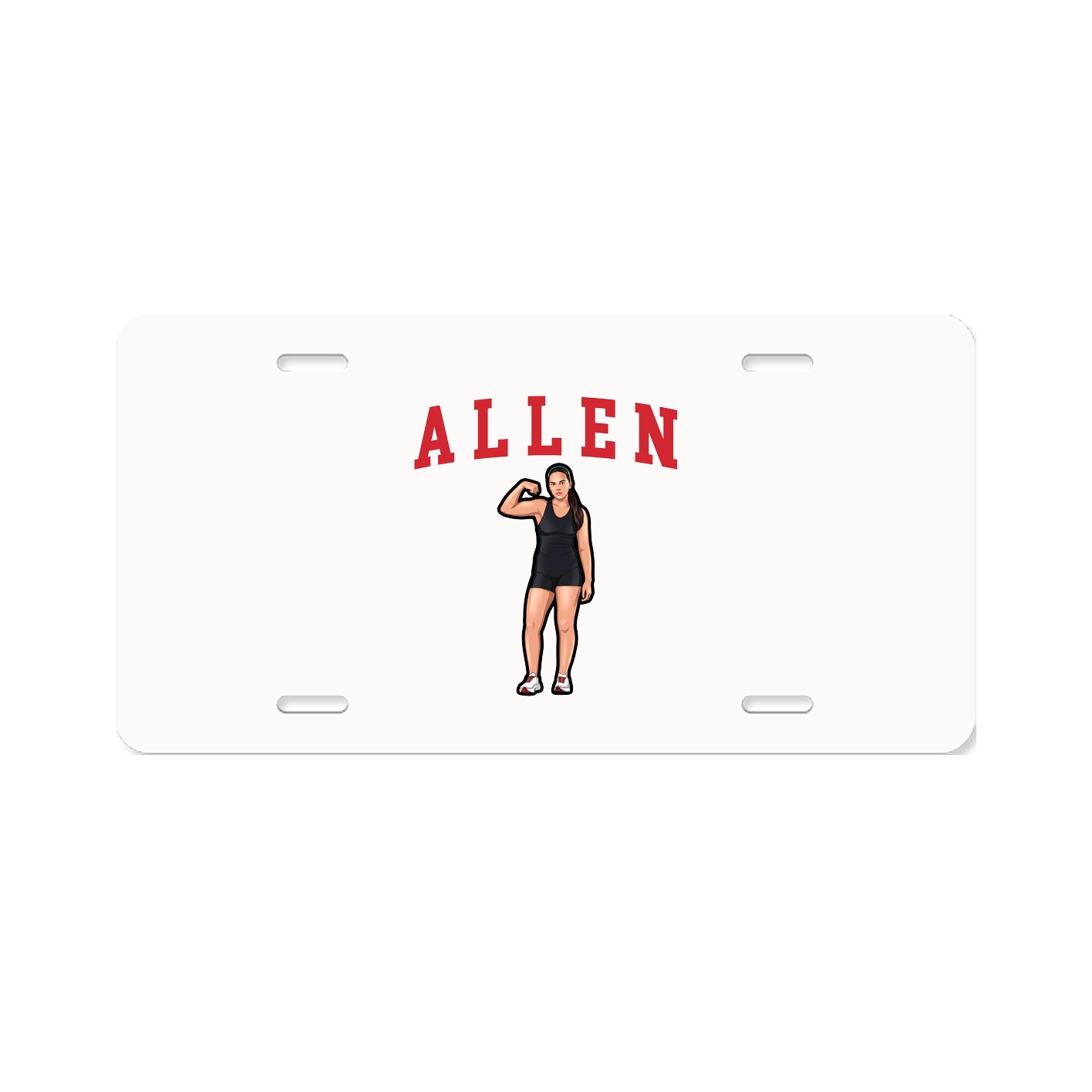License Plate — Shirsey in Classic