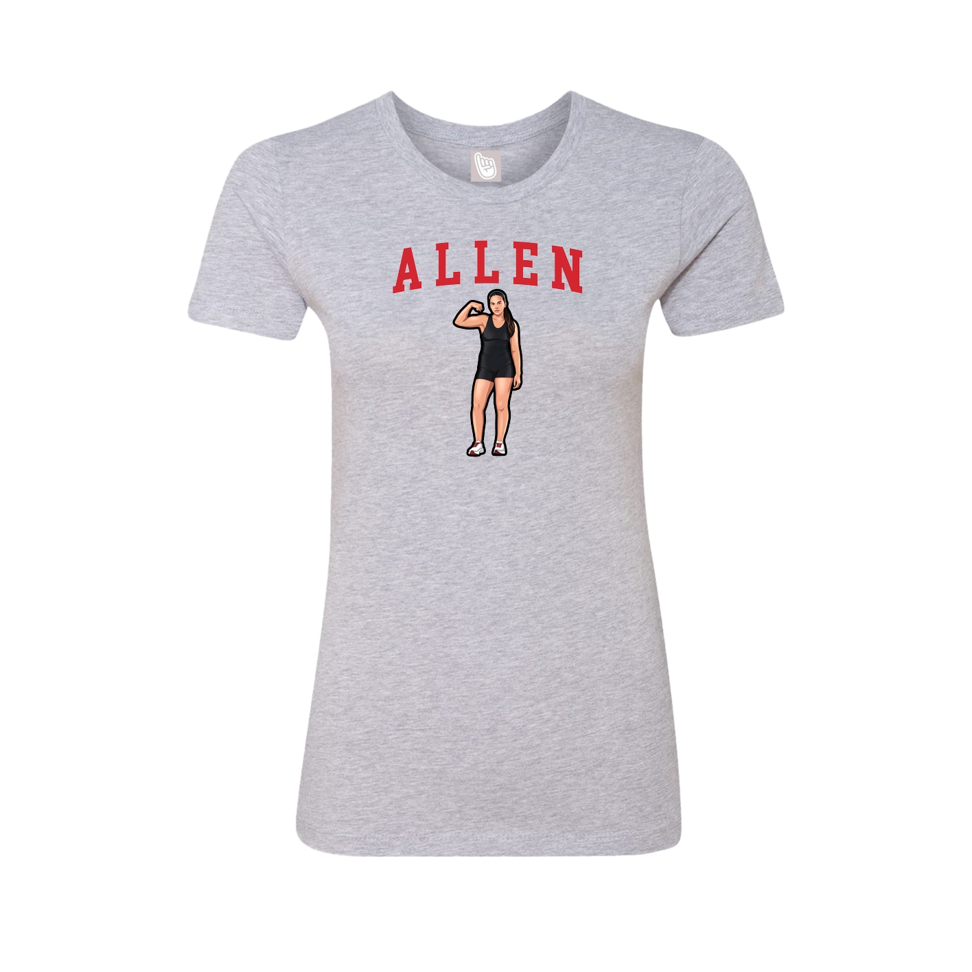 Womens Tee — Shirsey in Grey