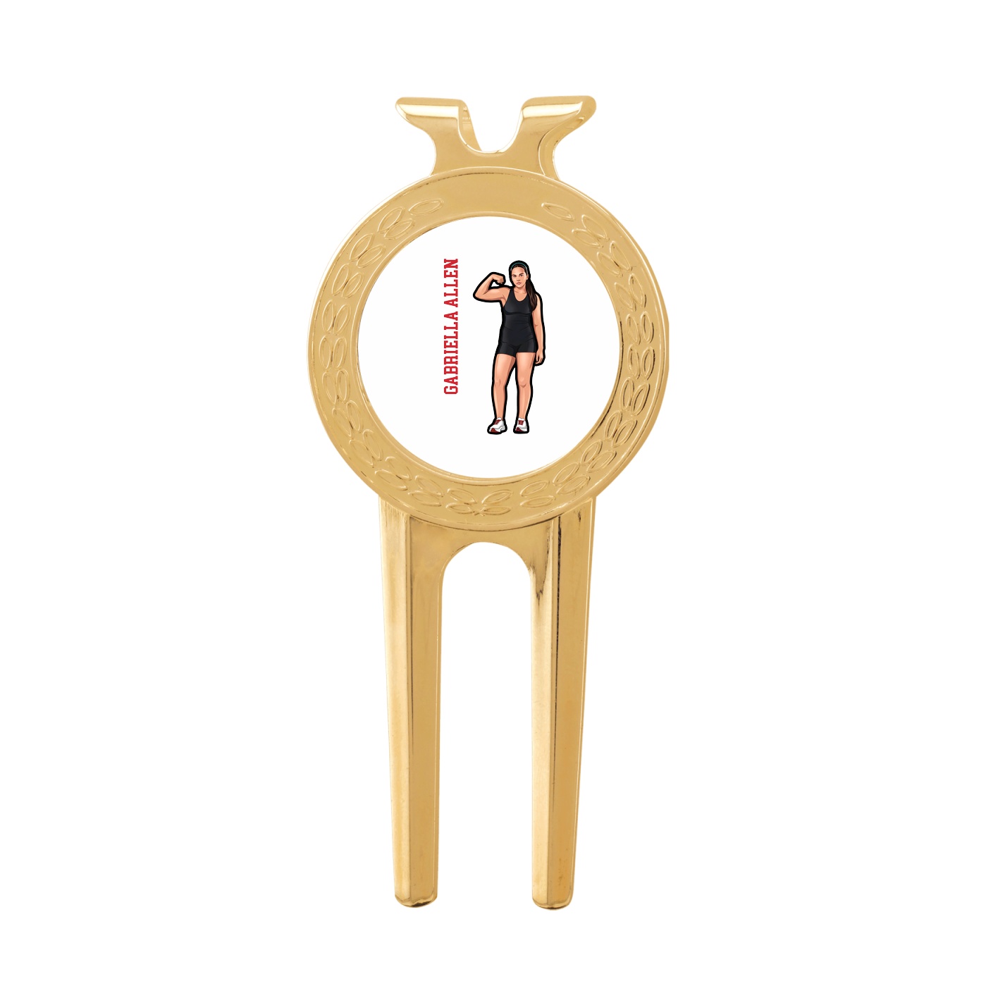 Divot Tool with Ball Marker — Name Vertical in Classic