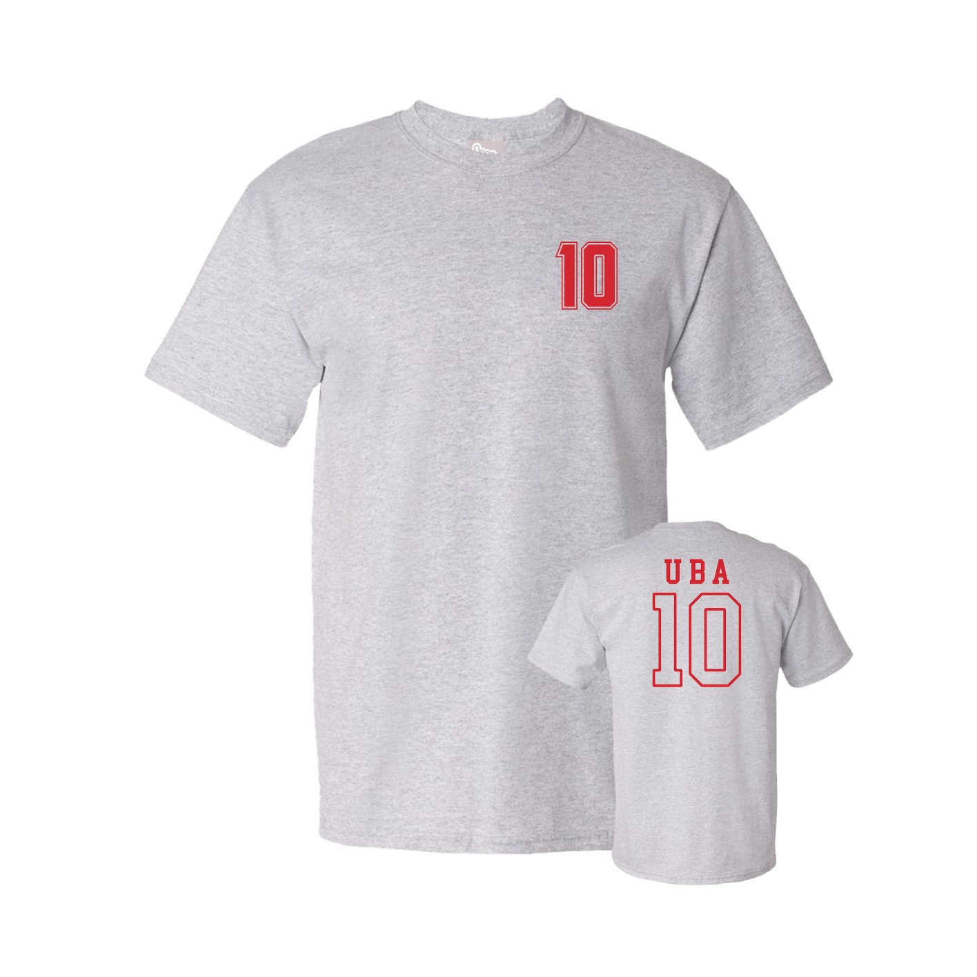 Tee — Chest Back in Grey