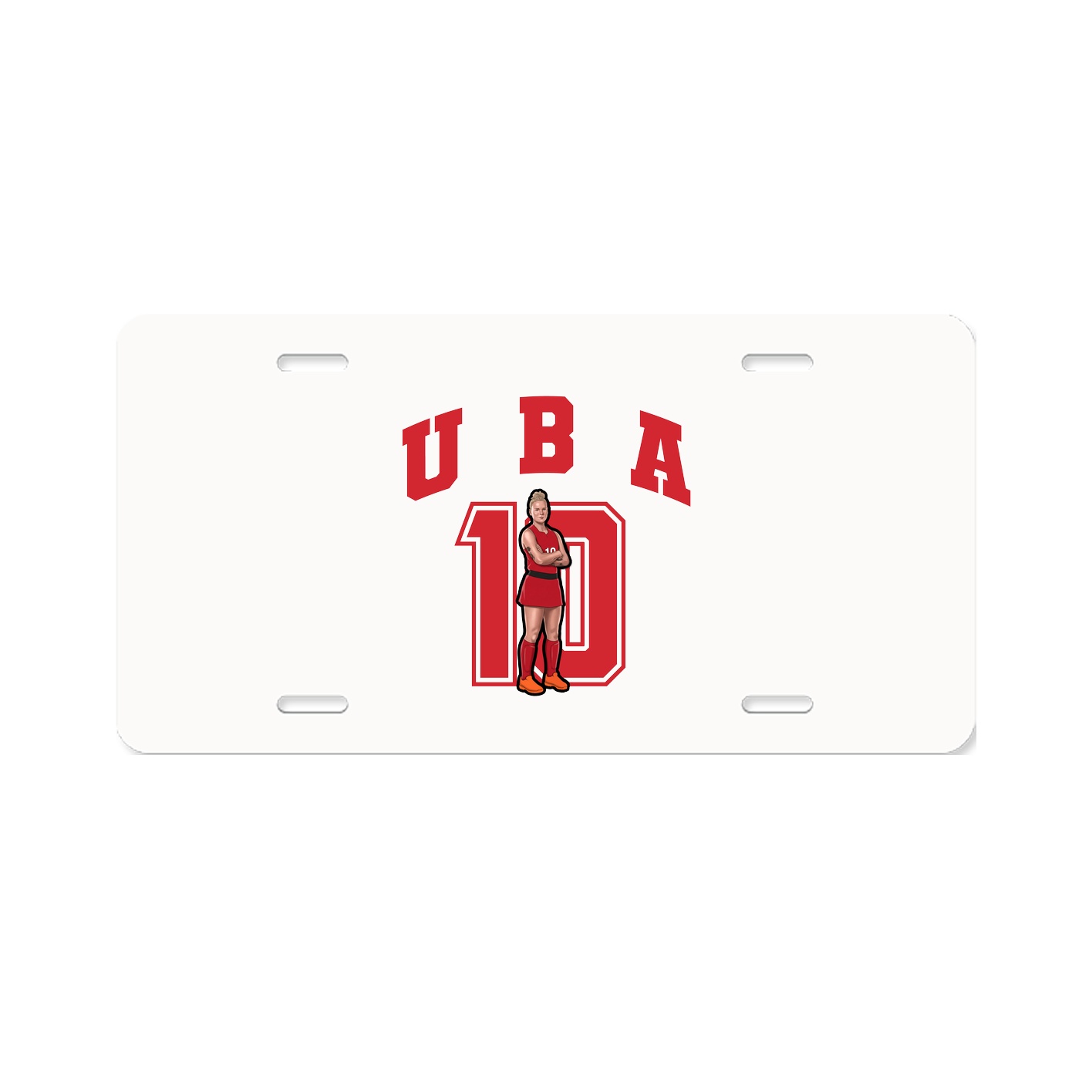 License Plate — Number in Classic