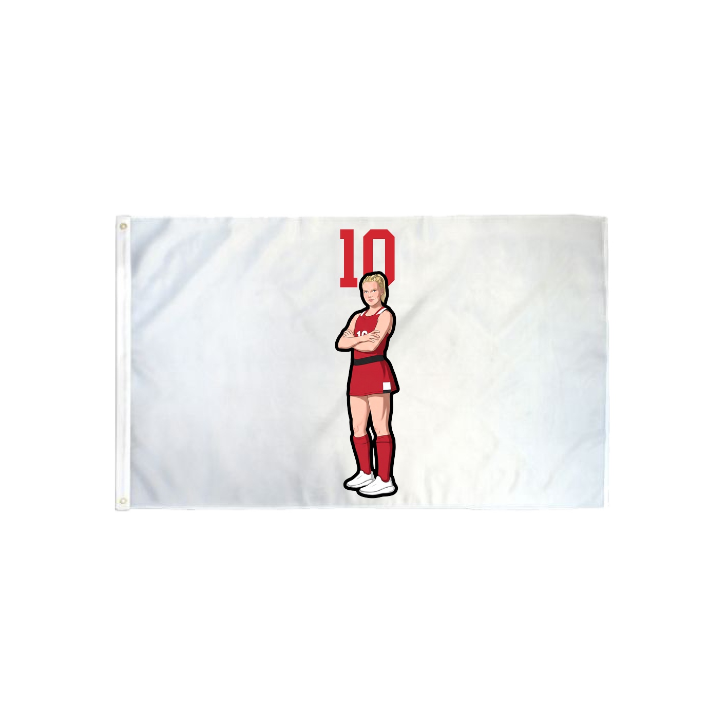3x5 Flag — Number Top in Classic