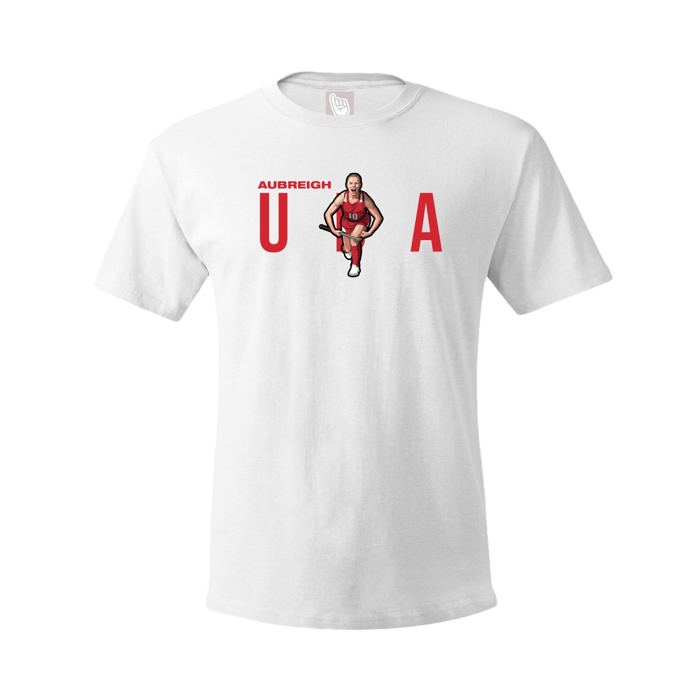 Youth Tee — Player Name in White