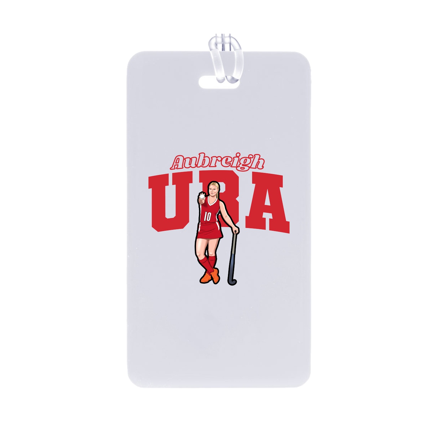 Bag Tag — Name Arch in Classic