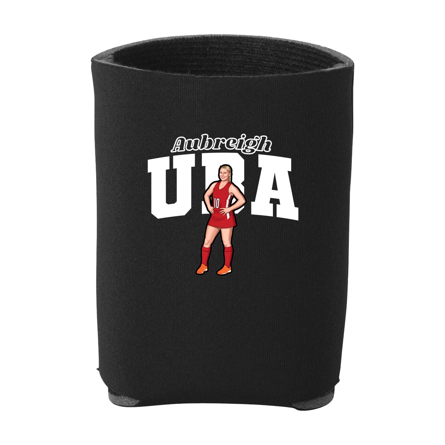 Can Holder — Name Arch in Black