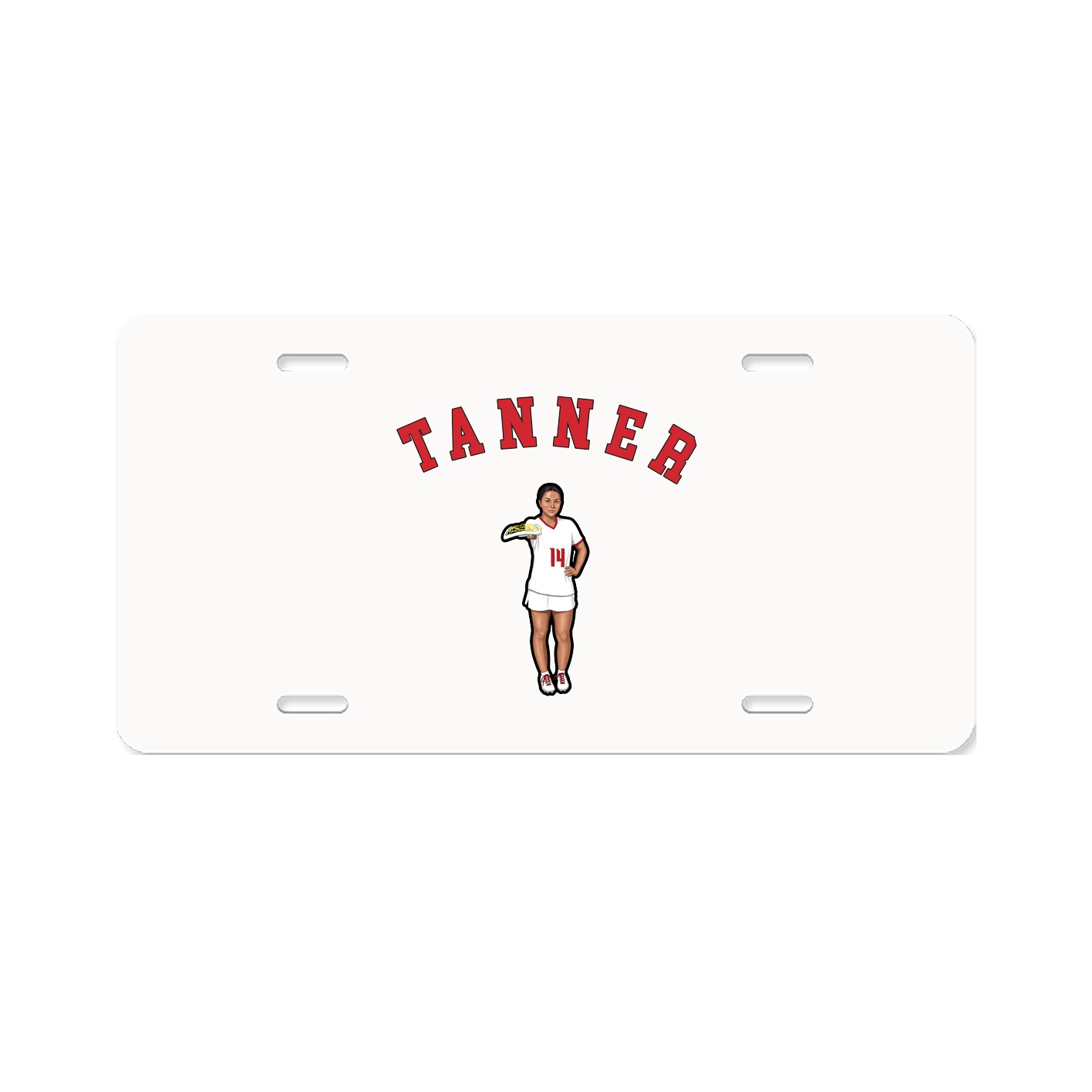 License Plate — Shirsey Arch in Classic