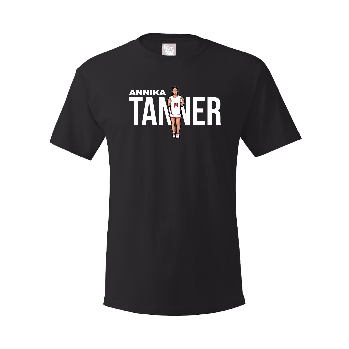 Youth Tee — Player Name in Black