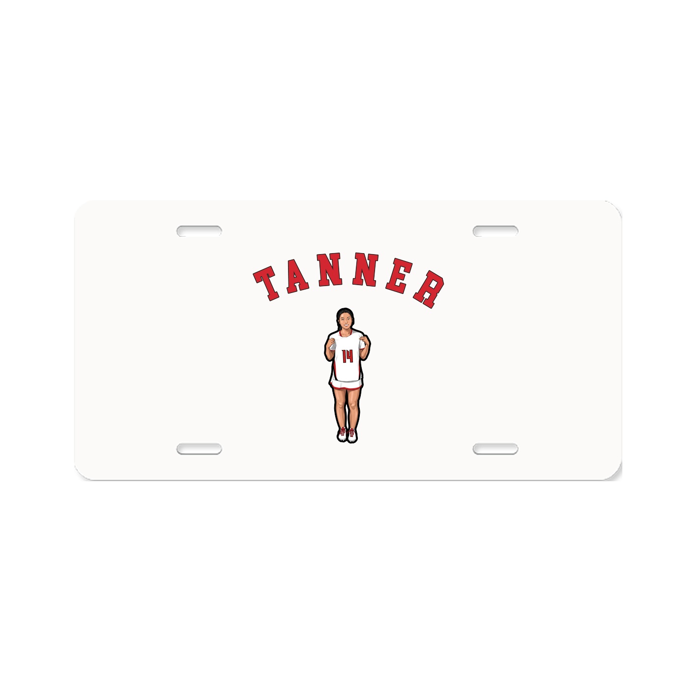 License Plate — Shirsey Arch in Classic