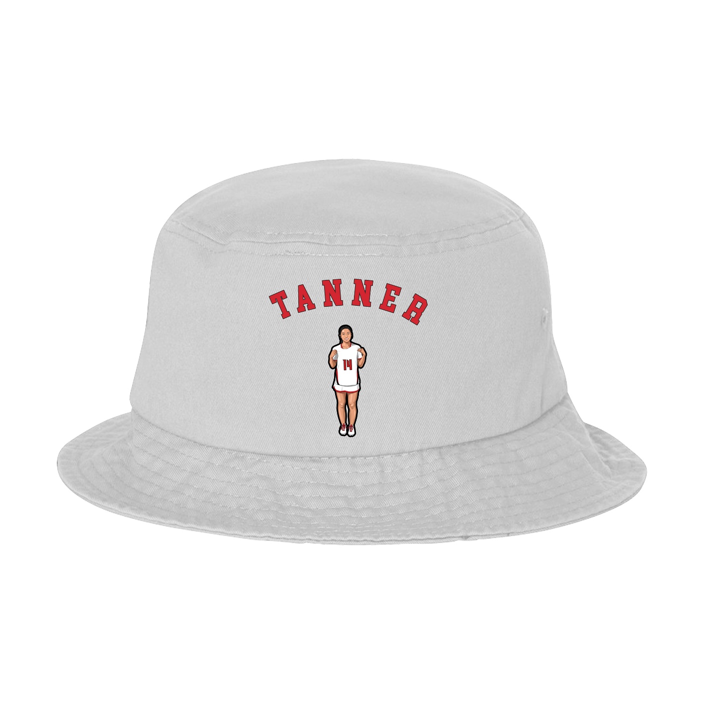 Bucket Cap — Shirsey Arch in White