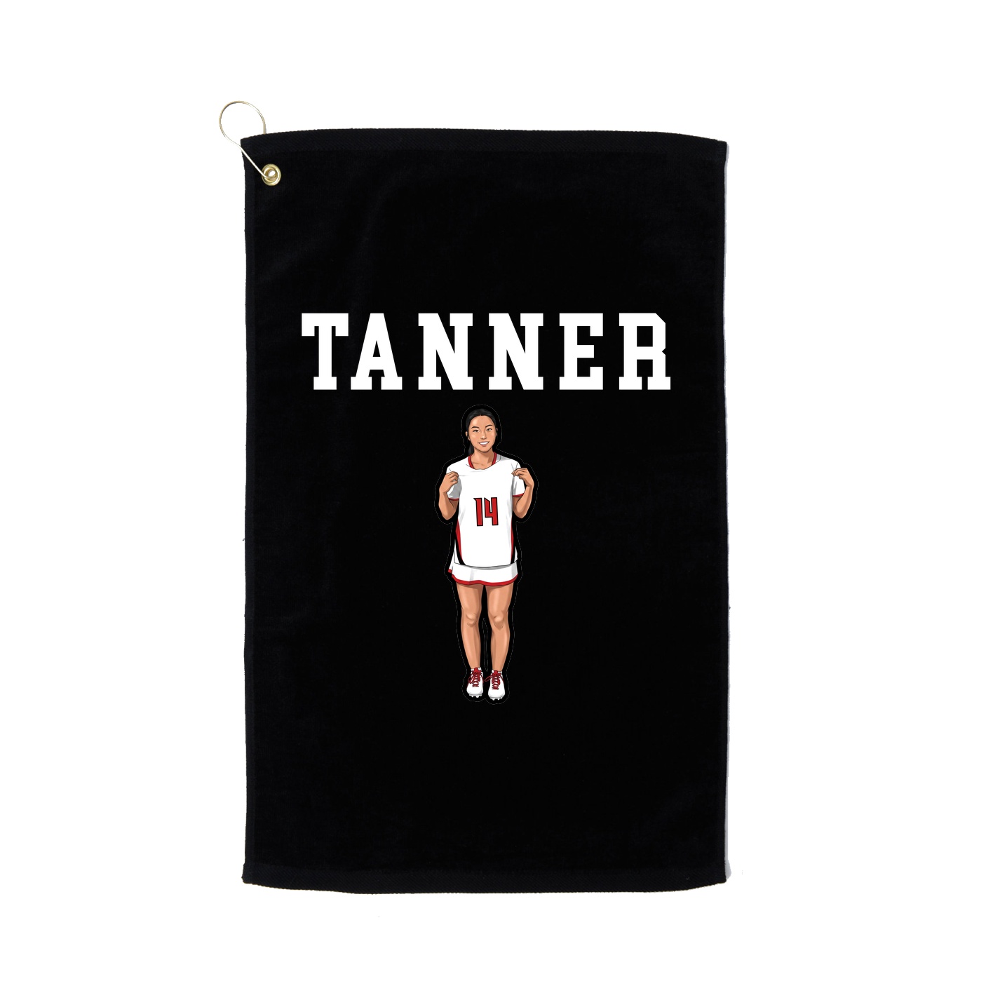 Golf Towel — Shirsey in Black