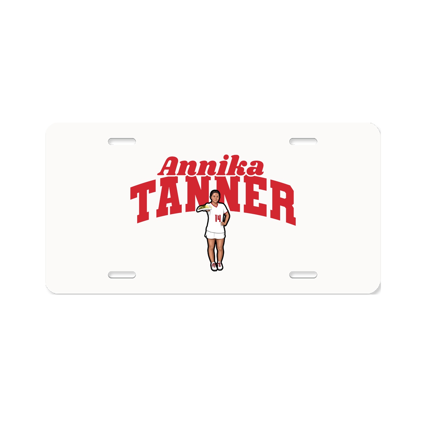 License Plate — Signature Arch in Classic
