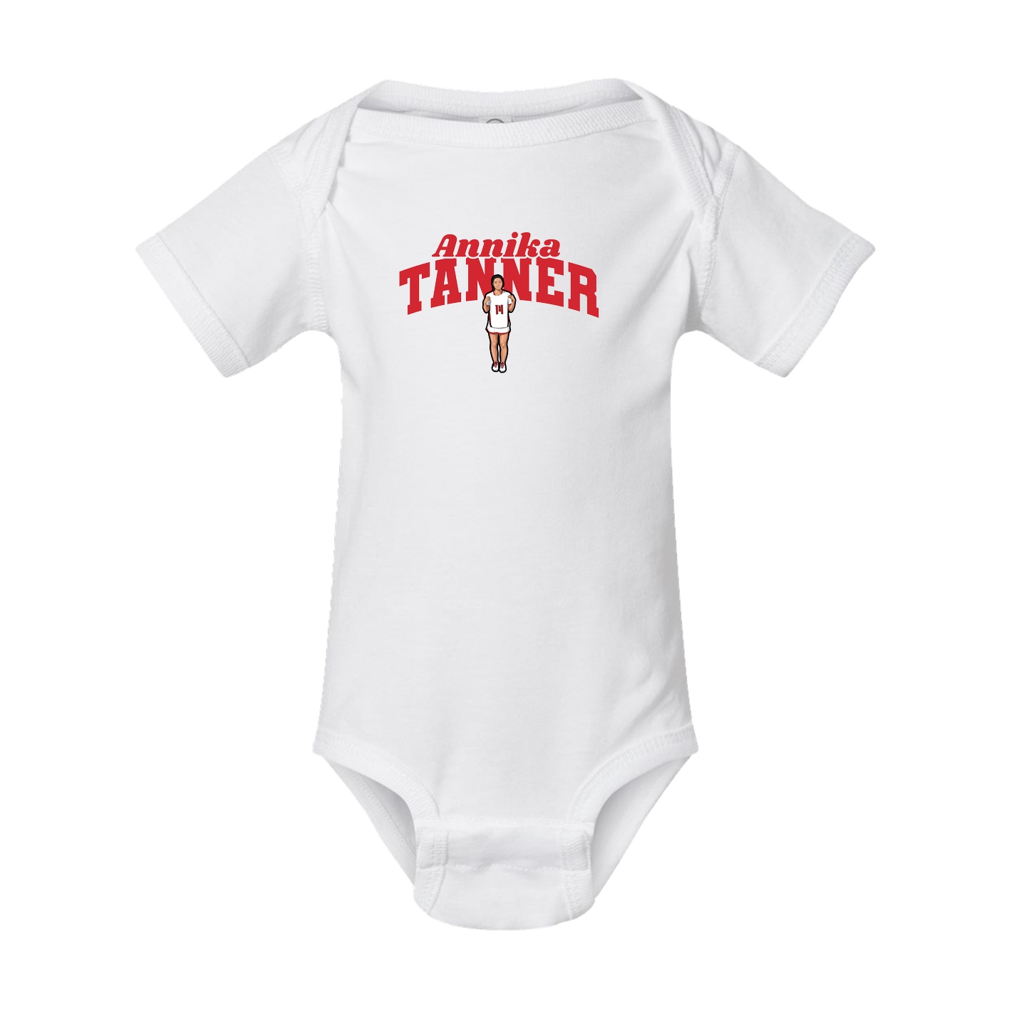 Baby Onesie — Signature Arch in White