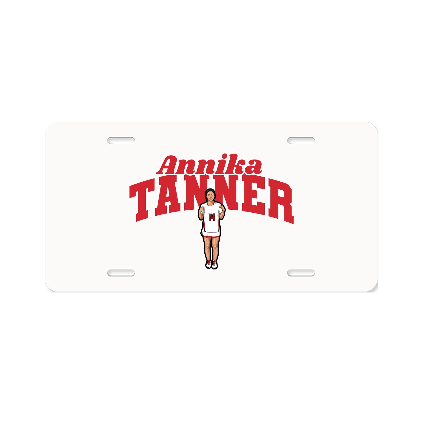 License Plate — Signature Arch in Classic