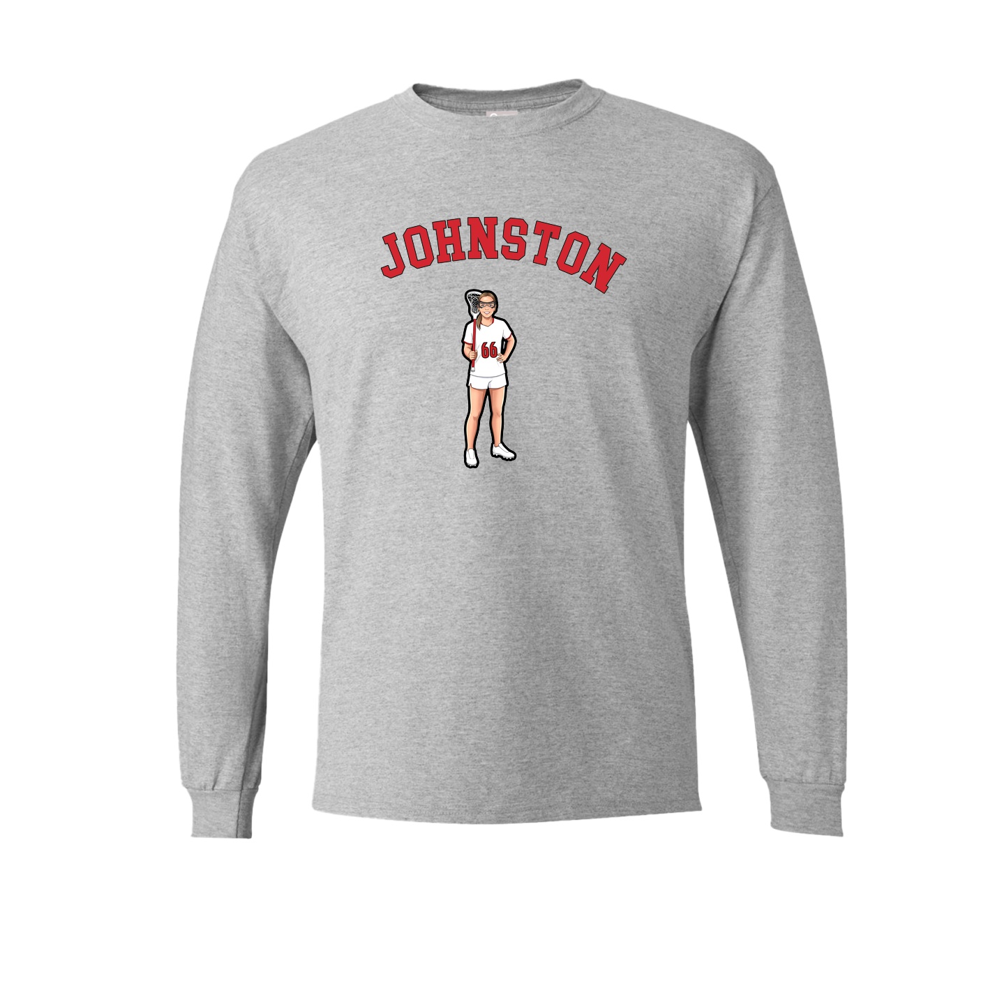 Long Sleeve Tee — Shirsey Arch in Grey