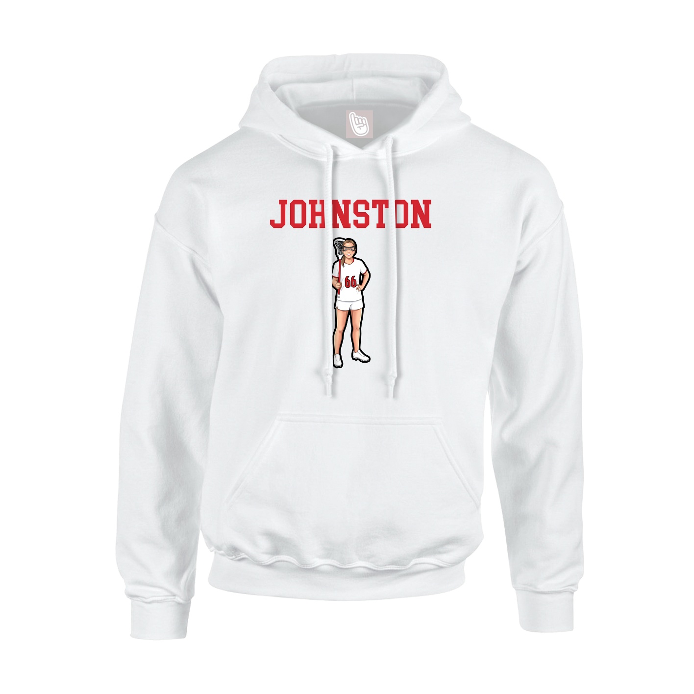 Youth Hoodie — Shirsey in White