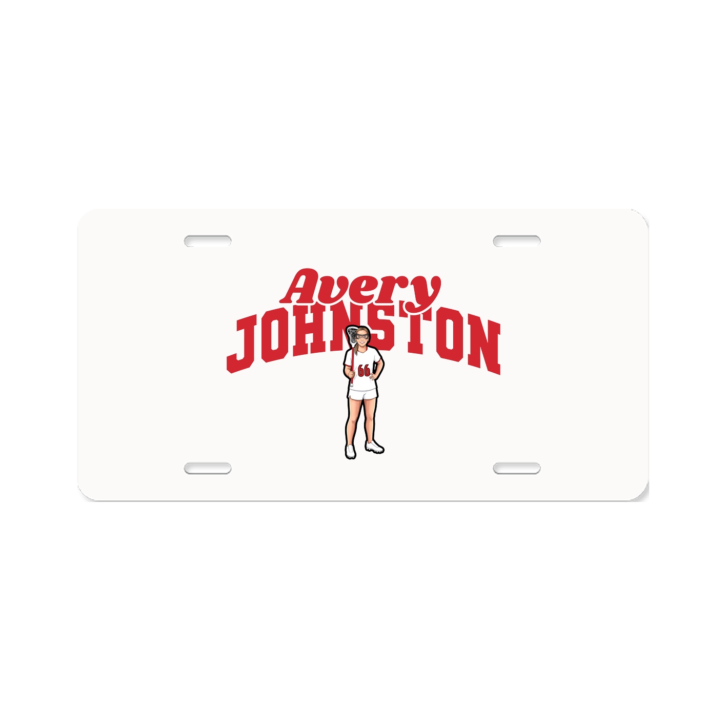 License Plate — Signature Arch in Classic