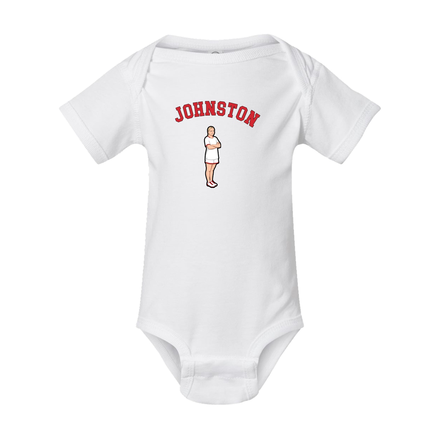 Baby Onesie — Shirsey Arch in White
