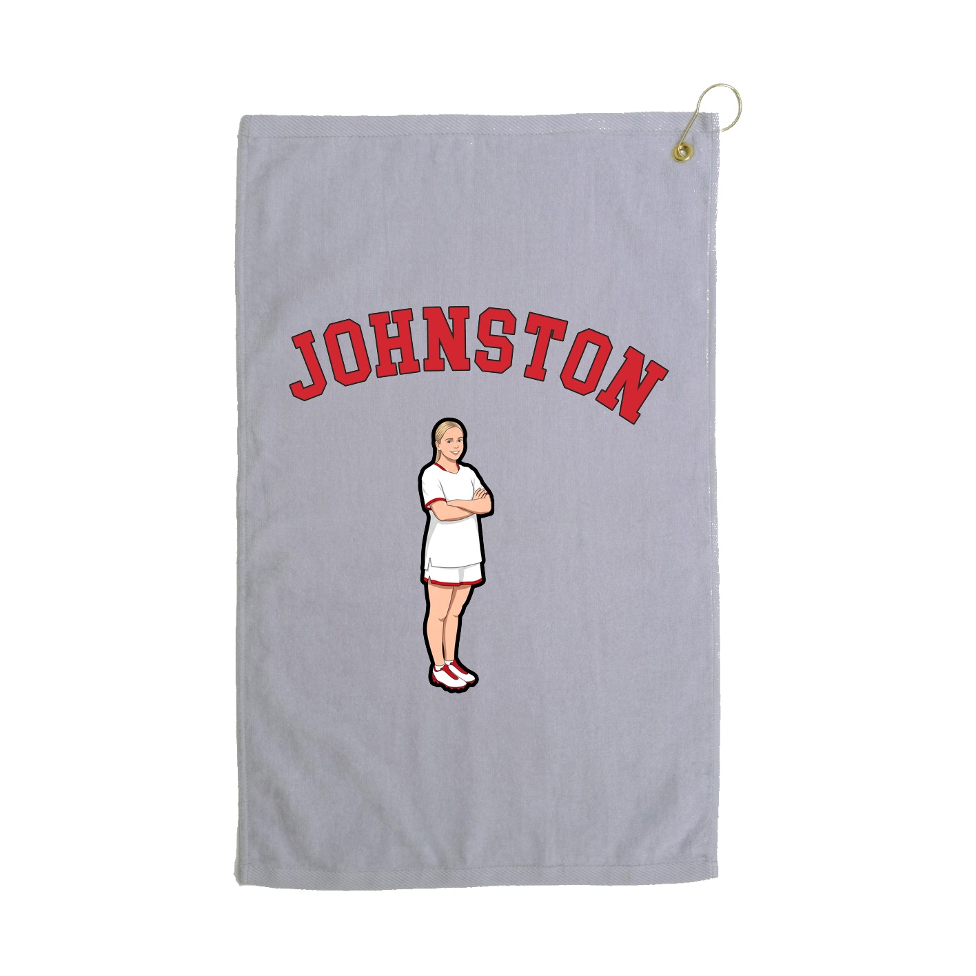 Golf Towel — Shirsey Arch in Grey
