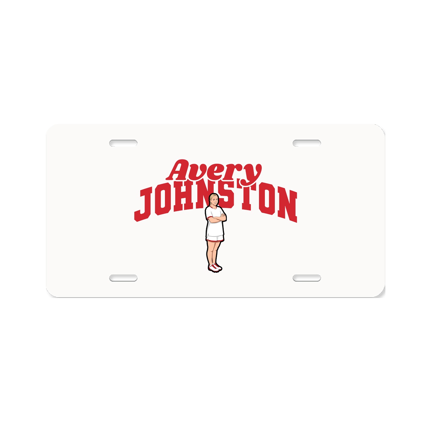 License Plate — Signature Arch in Classic
