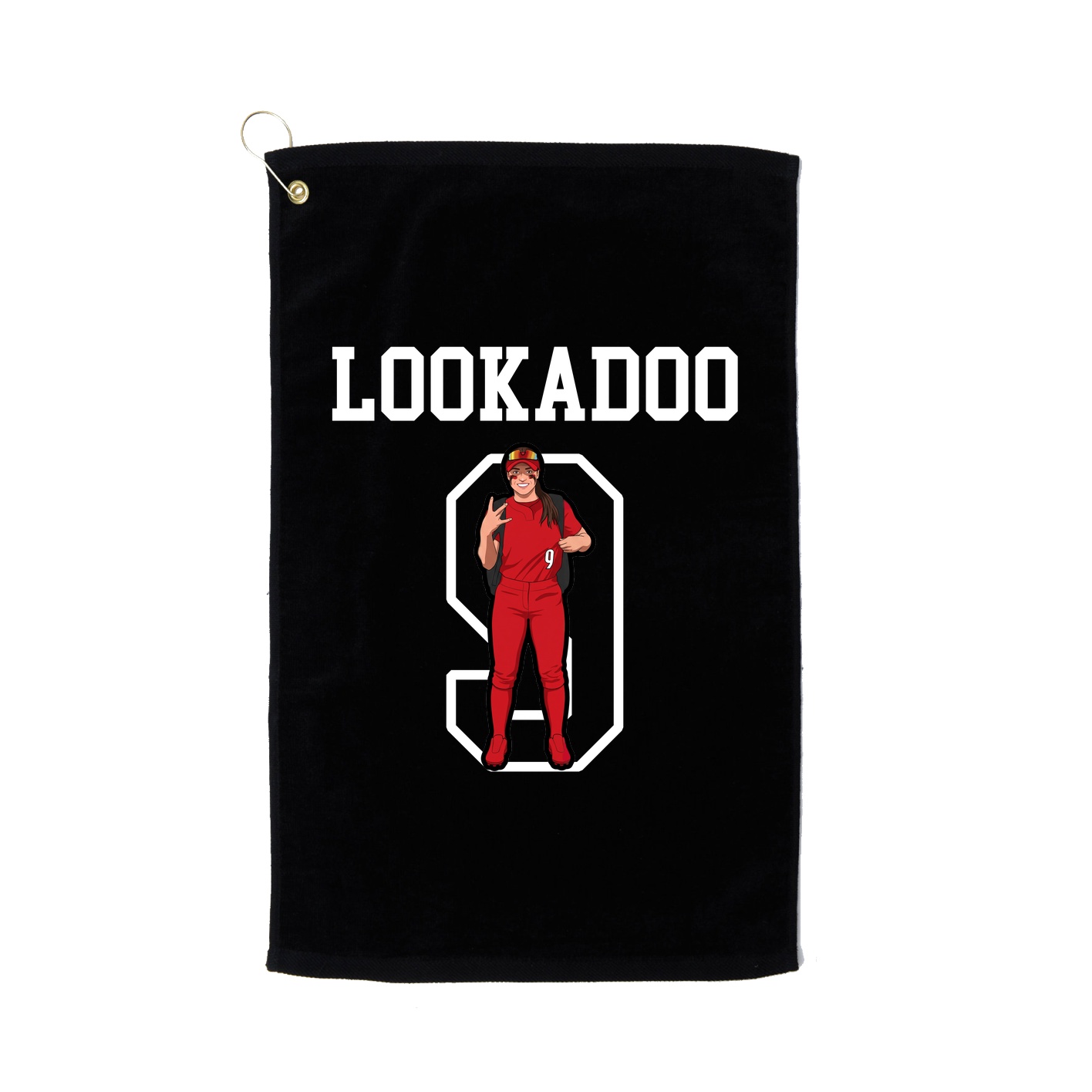 Golf Towel — Shirsey in Black