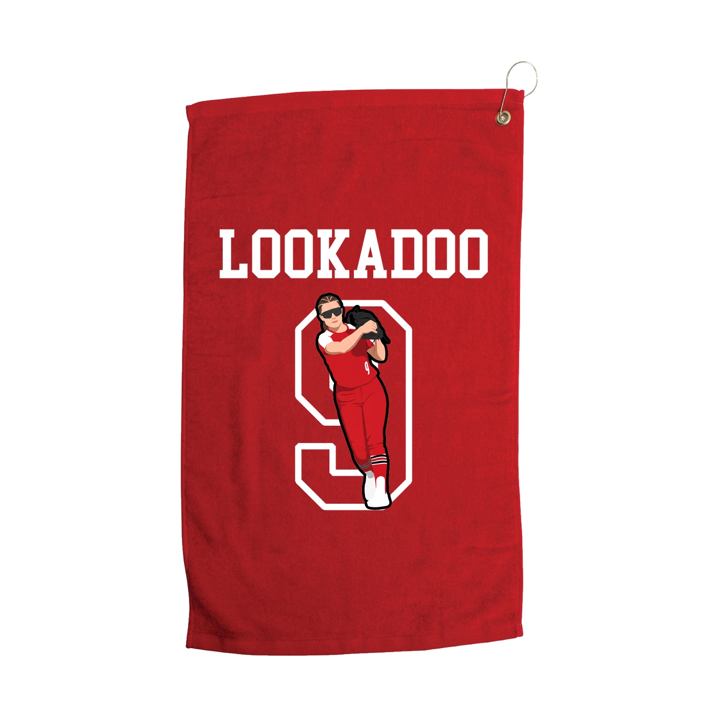 Golf Towel — Shirsey in Red