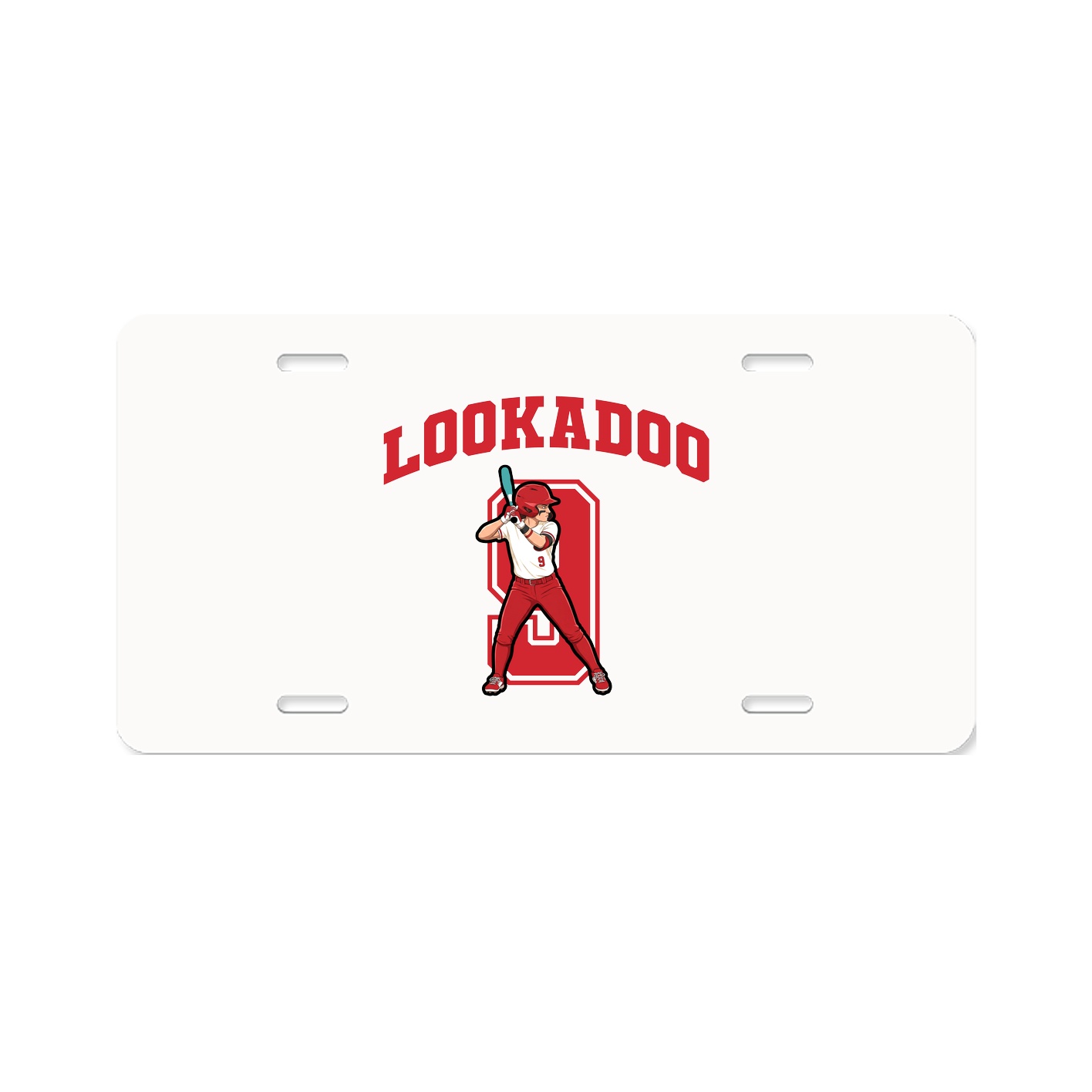 License Plate — Number in Classic