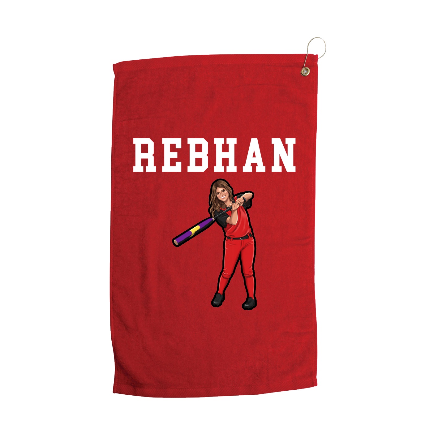 Golf Towel — Shirsey in Red