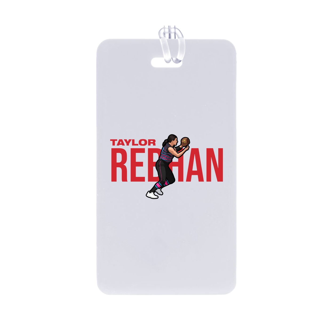Bag Tag — Player Name in Classic