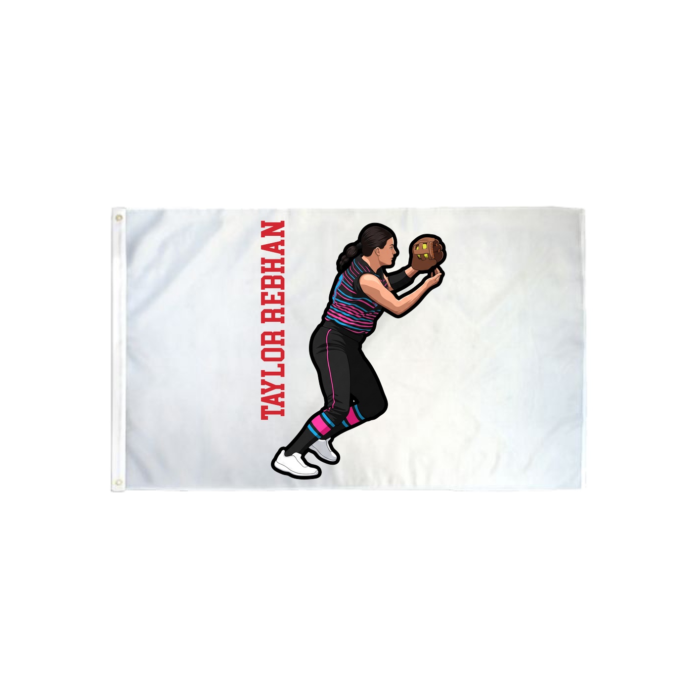 3x5 Flag — Name Vertical in Classic