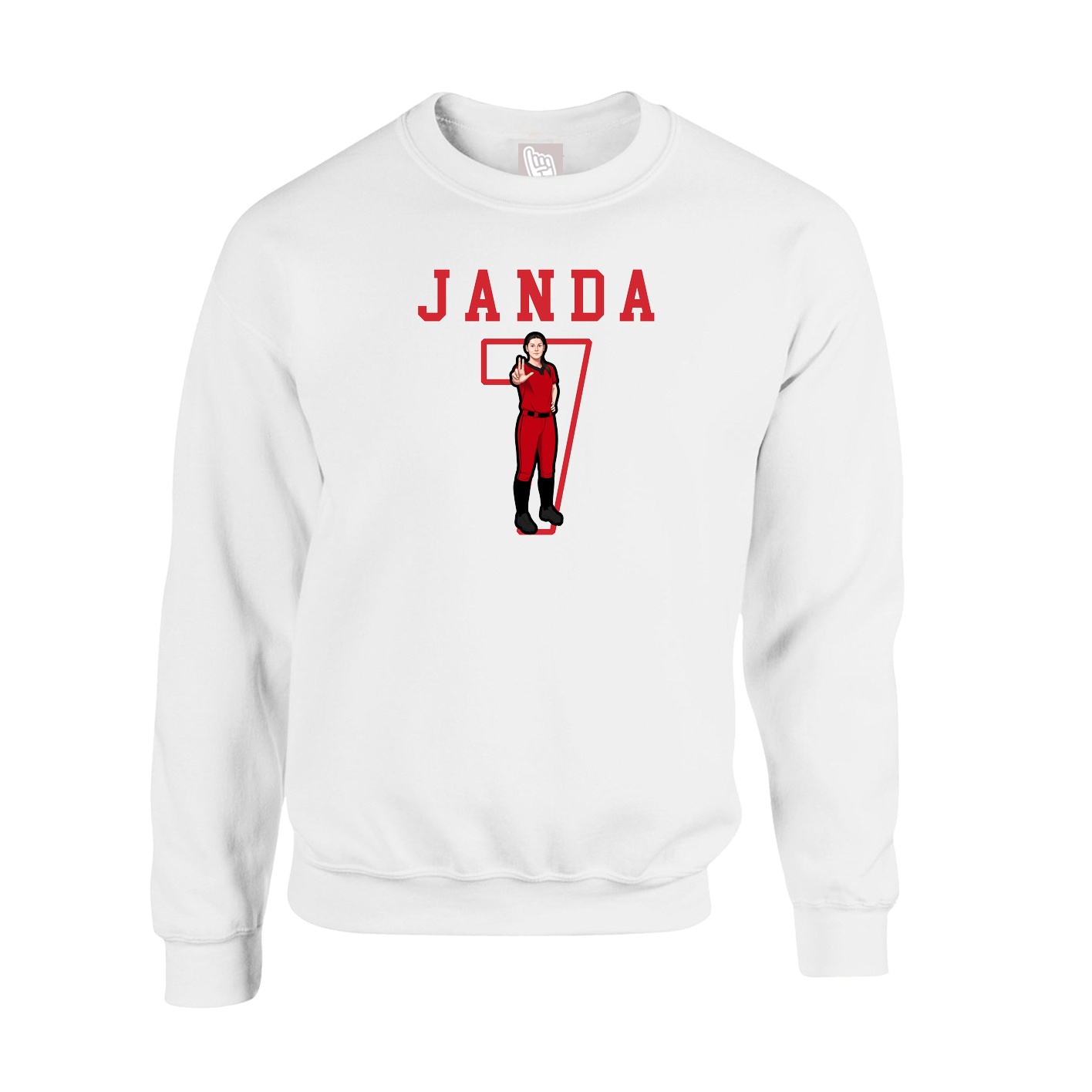 Fleece Crew — Shirsey in White