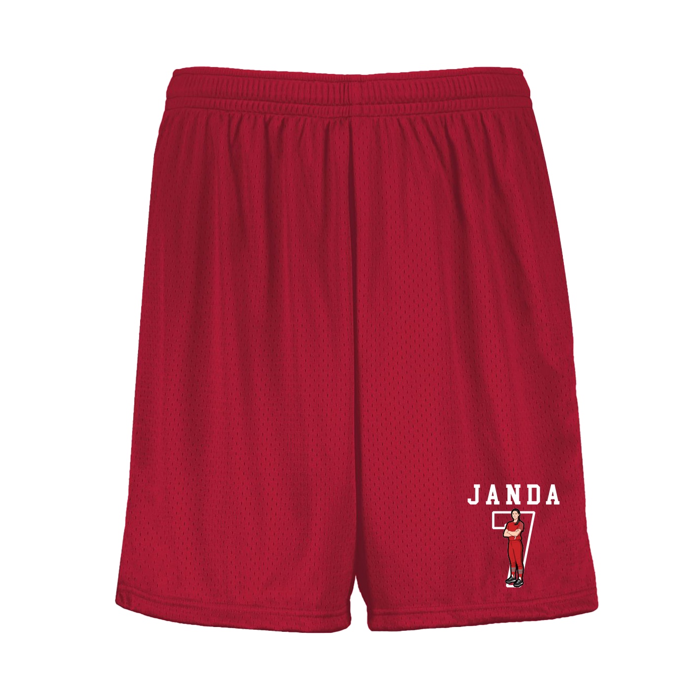 Shorts — Shirsey in Red