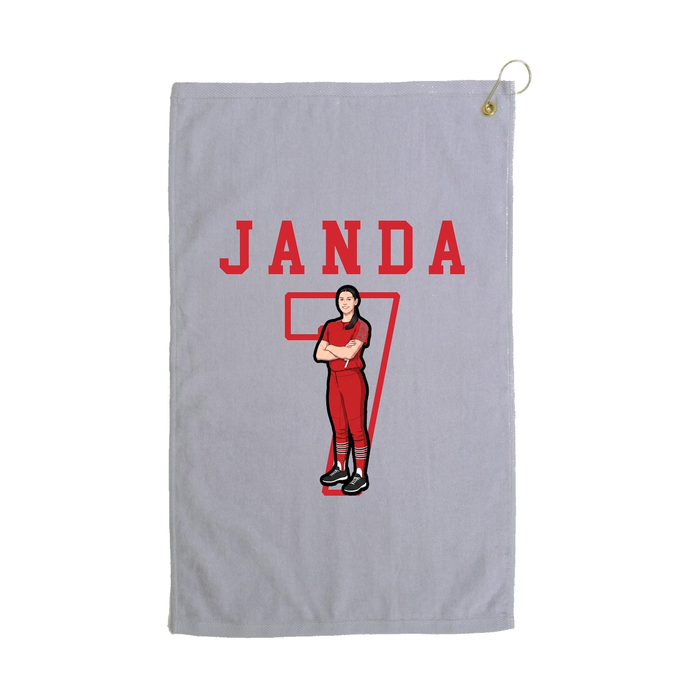 Golf Towel — Shirsey in Grey