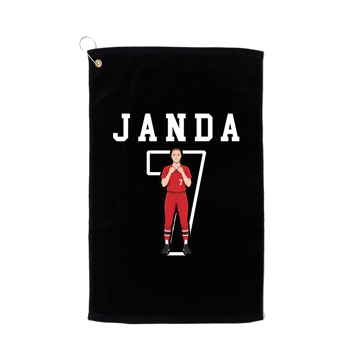 Golf Towel — Shirsey in Black